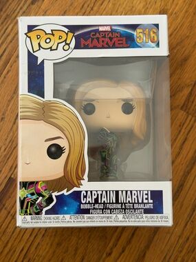 Funko Captain Marvel Pop! Vinyl - Neon Multicolor Suit